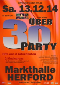 Über 30 Party Herford Markthalle 13.12.2014 1