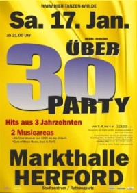 ber 30 Party Herford Markthalle 17.01.2015 1