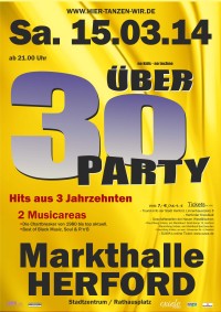 ber 30 Party Herford Markthalle 15.03.2014 1